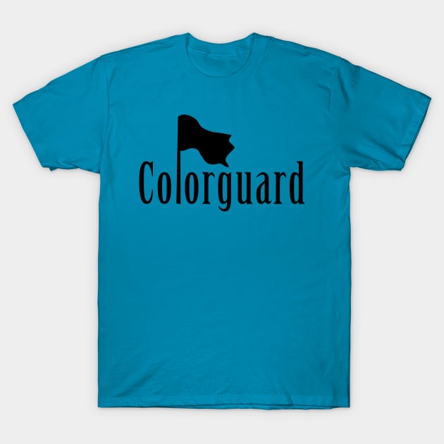 Colorguard Flag T-Shirt by Barthol Graphics